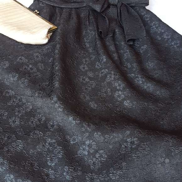 Jones New York black floral print dress - Picture 3 of 7